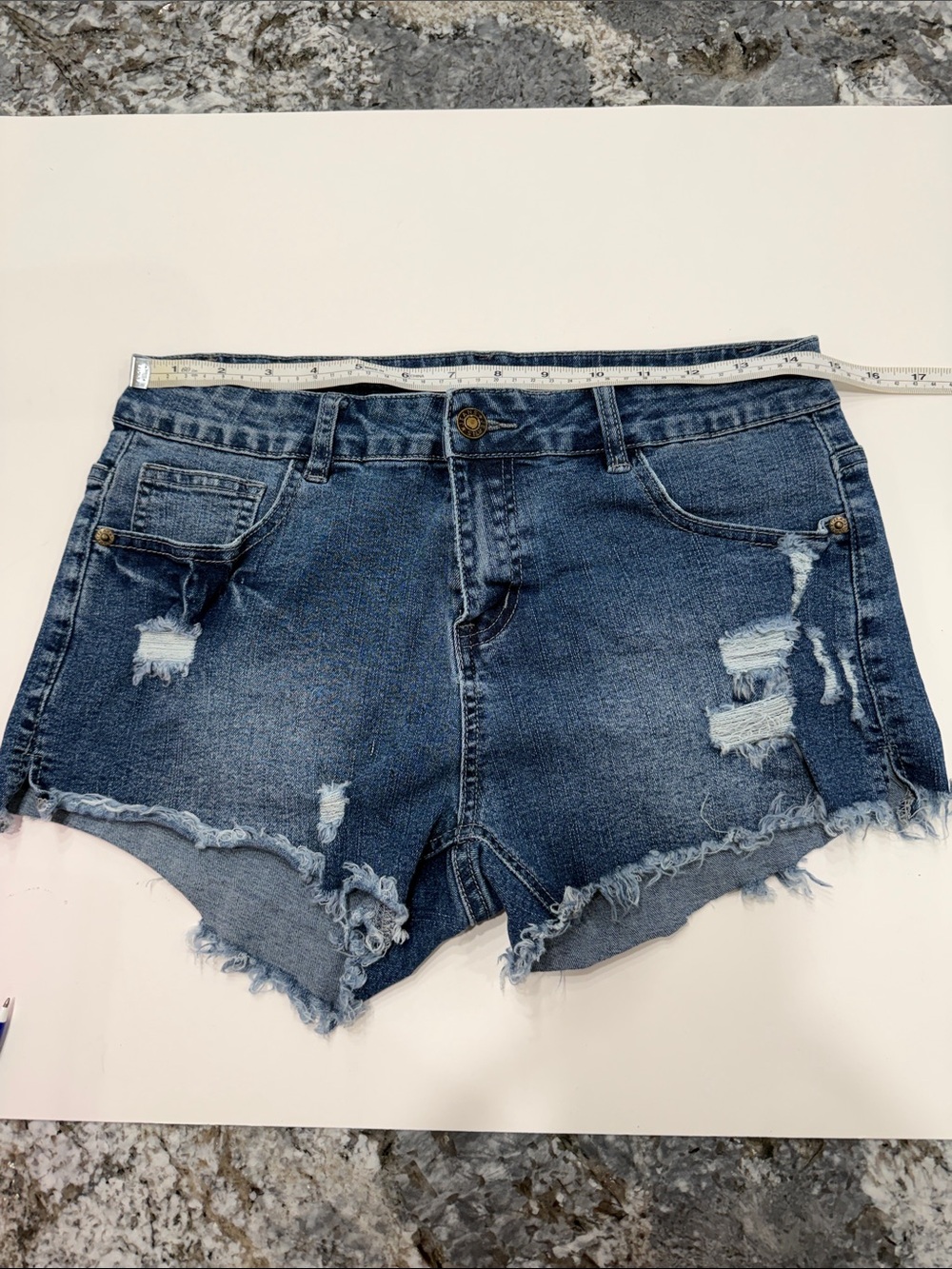 Stretch,Ripped, Frayed jeans